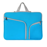 Handtasche mit doppelter Reißverschlusstasche und Laptopfach für MacBook Air 13 Zoll