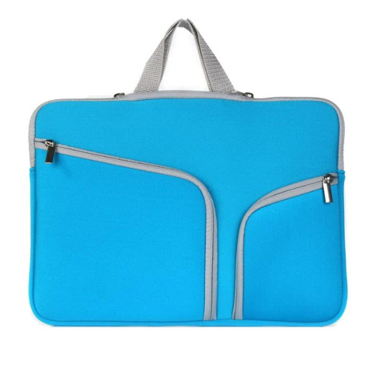 Handtasche mit doppelter Reißverschlusstasche und Laptopfach für MacBook Air 13 Zoll