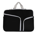 Doppeltaschen-Reißverschluss-Handtasche Laptop-Tasche für Macbook Pro 15 Zoll