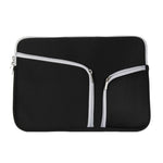 Doppeltaschen-Reißverschluss-Handtasche Laptop-Tasche für Macbook Pro 15 Zoll