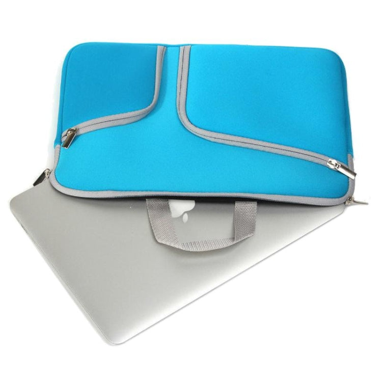 Doppeltaschen-Reißverschluss-Handtasche Laptop-Tasche für Macbook Pro 15 Zoll