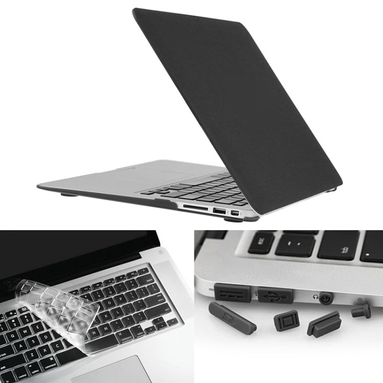 ENKAY für Macbook Air 11,6 Zoll (US-Version) / A1370 / A1465 Hat-Prince 3 in 1 Matt Hartschalen-Kunststoffschutzhülle mit Tastaturschutz & Staubschutz für Anschlüsse