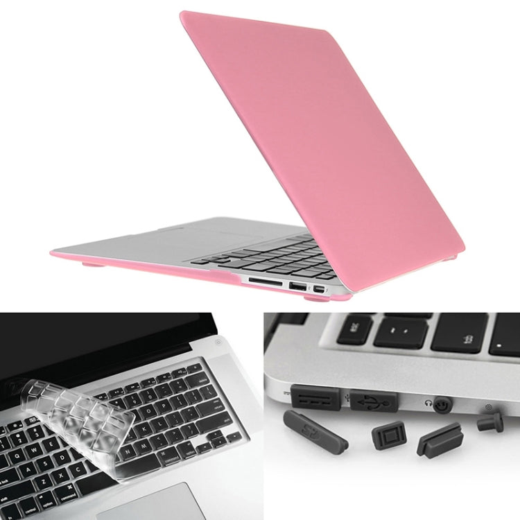 ENKAY für Macbook Air 11,6 Zoll (US-Version) / A1370 / A1465 Hat-Prince 3 in 1 Matt Hartschalen-Kunststoffschutzhülle mit Tastaturschutz & Staubschutz für Anschlüsse
