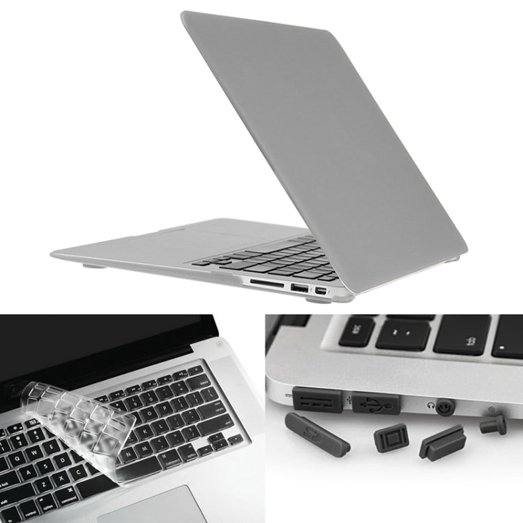 ENKAY für Macbook Air 11,6 Zoll (US-Version) / A1370 / A1465 Hat-Prince 3 in 1 Matt Hartschalen-Kunststoffschutzhülle mit Tastaturschutz & Staubschutz für Anschlüsse