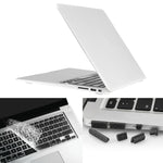ENKAY für Macbook Air 11,6 Zoll (US-Version) / A1370 / A1465 Hat-Prince 3 in 1 Matt Hartschalen-Kunststoffschutzhülle mit Tastaturschutz & Staubschutz für Anschlüsse