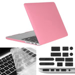 ENKAY für Macbook Pro Retina 15,4 Zoll (US-Version) / A1398 Hat-Prince 3-in-1 mattierte Hartschalen-Schutzhülle mit Tastaturschutz & Staubschutz für Anschlüsse