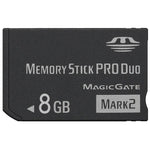 MARK2 8GB High Speed ​​Memory Stick Pro Duo (100% Real Capacity), 8GB