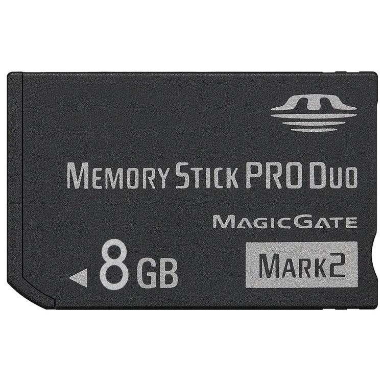 MARK2 8GB High Speed ​​Memory Stick Pro Duo (100% Real Capacity), 8GB