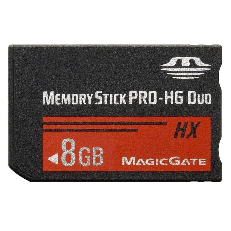 8 GB Memory Stick Pro Duo HX Speicherkarte – 30 MB/s hohe Übertragungsgeschwindigkeit, kompatibel mit PlayStation Portable (100 % der tatsächlichen Kapazität), 8 GB