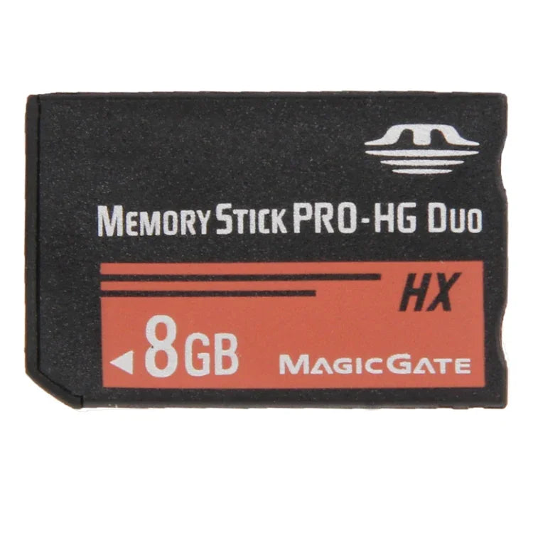 8 GB Memory Stick Pro Duo HX Speicherkarte – 30 MB/s hohe Übertragungsgeschwindigkeit, kompatibel mit PlayStation Portable (100 % der tatsächlichen Kapazität), 8 GB