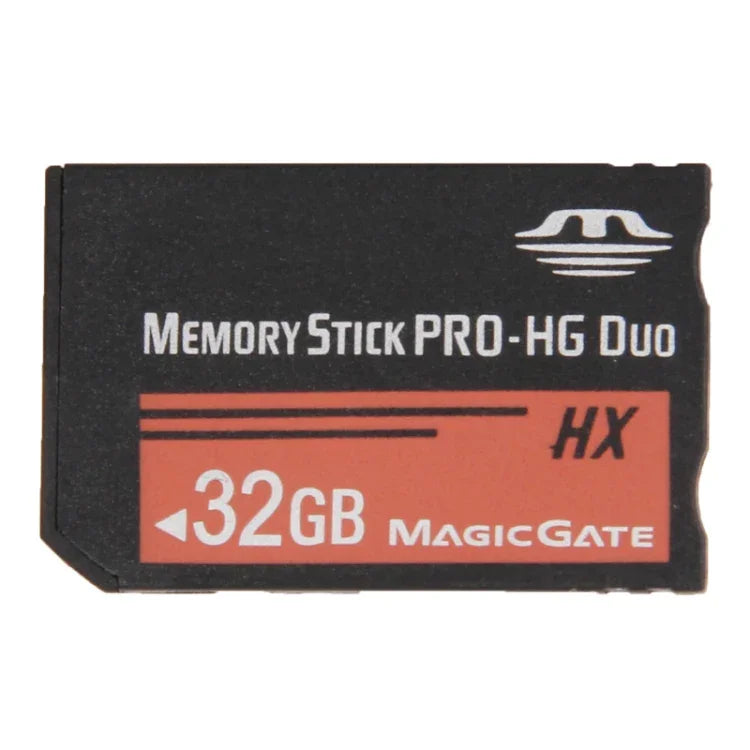 32 GB Memory Stick Pro Duo HX Speicherkarte – 30 MB/s hohe Übertragungsgeschwindigkeit, kompatibel mit PlayStation Portable (100 % der tatsächlichen Kapazität), 32 GB