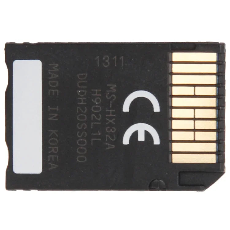 32 GB Memory Stick Pro Duo HX Speicherkarte – 30 MB/s hohe Übertragungsgeschwindigkeit, kompatibel mit PlayStation Portable (100 % der tatsächlichen Kapazität), 32 GB