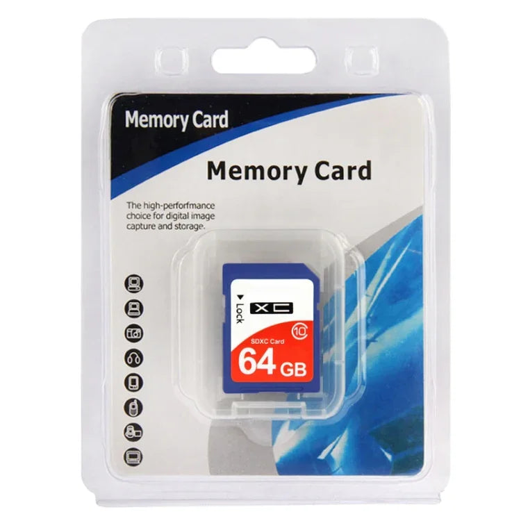 64 GB High-Speed-SDHC-Speicherkarte der Klasse 10 (100 % tatsächliche Kapazität), 64 GB