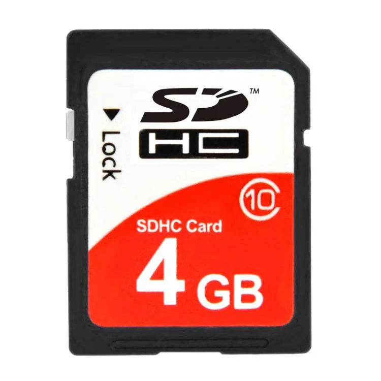4 GB High-Speed-SDHC-Kameraspeicherkarte der Klasse 10 (100 % tatsächliche Kapazität), 4 GB