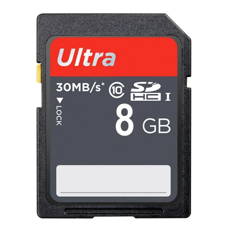 8 GB ultraschnelle SDHC-Kameraspeicherkarte der Klasse 10 (100 % tatsächliche Kapazität), 8 GB
