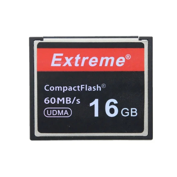 16 GB Extreme Compact Flash-Karte, 400-fache Lesegeschwindigkeit, bis zu 60 MB/s (100 % der tatsächlichen Kapazität), 16 GB