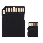 16 GB High-Speed-Micro-SD(TF)-Speicherkarte der Klasse 10 aus Taiwan, Schreibgeschwindigkeit: 8 MB/s, Lesegeschwindigkeit: 12 MB/s (100 % der tatsächlichen Kapazität), 16 GB ungeschützte Speicherkarte