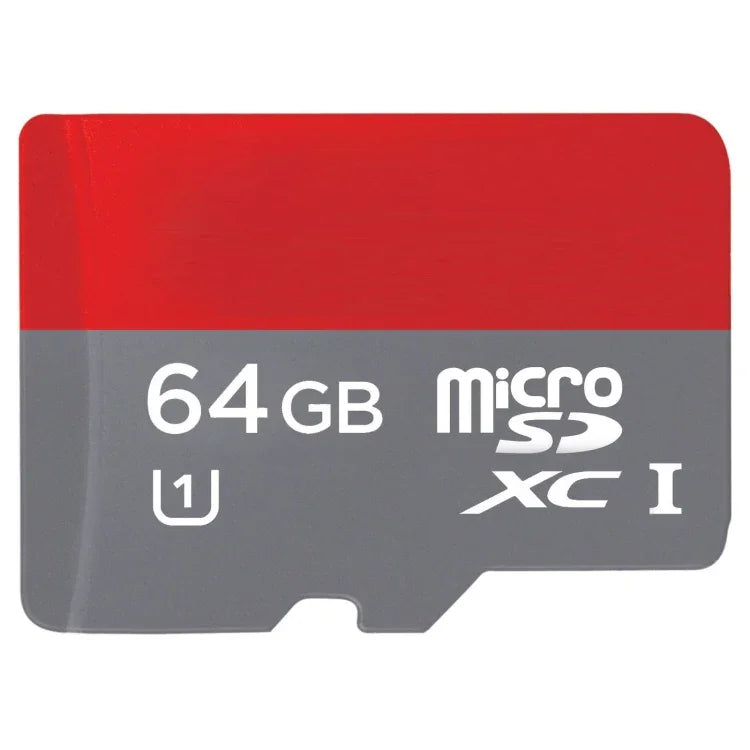 64 GB High-Speed ​​Class 10 TF/Micro SDHC UHS-1(U1) Speicherkarte, Schreibgeschwindigkeit: 15 MB/s, Lesegeschwindigkeit: 30 MB/s (100 % der tatsächlichen Kapazität), 64 GB