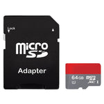 64 GB High-Speed ​​Class 10 TF/Micro SDHC UHS-1(U1) Speicherkarte, Schreibgeschwindigkeit: 15 MB/s, Lesegeschwindigkeit: 30 MB/s (100 % der tatsächlichen Kapazität), 64 GB