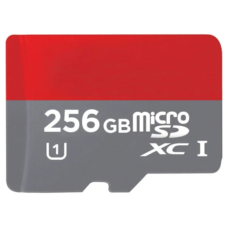 256 GB High-Speed ​​Class 10 TF/Micro SDHC UHS-1(U1) Speicherkarte, Schreibgeschwindigkeit: 15 MB/s, Lesegeschwindigkeit: 30 MB/s (100 % der tatsächlichen Kapazität), 256 GB