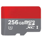 256 GB High-Speed ​​Class 10 TF/Micro SDHC UHS-1(U1) Speicherkarte, Schreibgeschwindigkeit: 15 MB/s, Lesegeschwindigkeit: 30 MB/s (100 % der tatsächlichen Kapazität), 256 GB