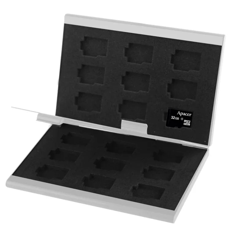 2x 9-in-1-Schutzhülle für Speicherkarten (TF-Karten), Größe: 93 mm (L) x 62 mm (B) x 10 mm