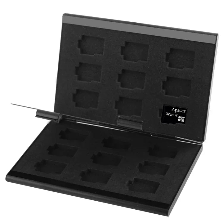 2x 9-in-1-Schutzhülle für Speicherkarten (TF-Karten), Größe: 93 mm (L) x 62 mm (B) x 10 mm