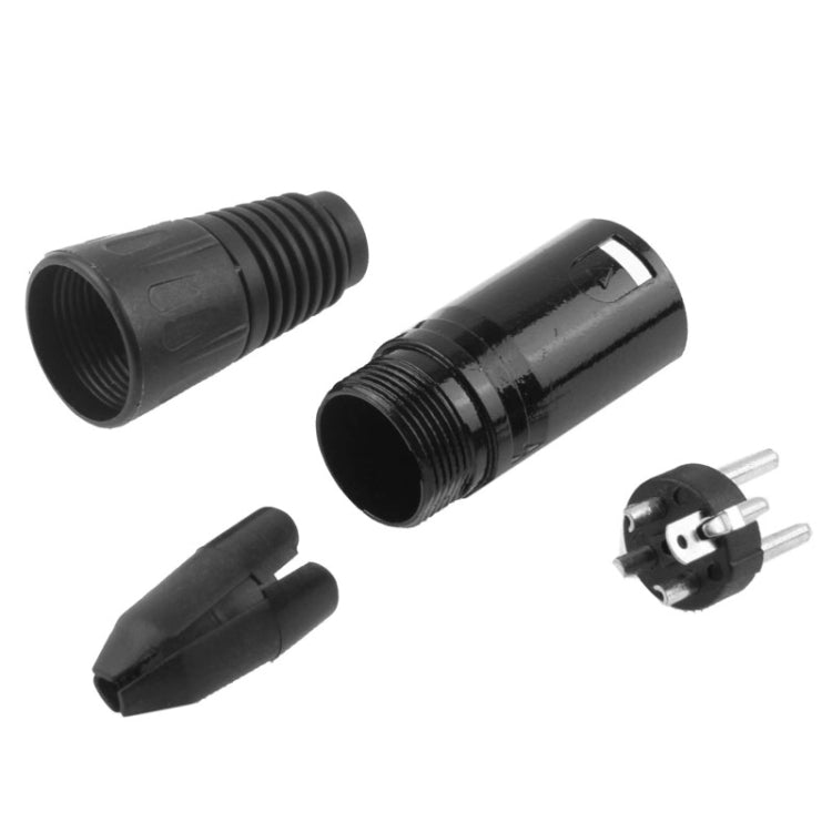 3-poliger XLR-Stecker Mikrofonanschlussadapter, XLR-Stecker