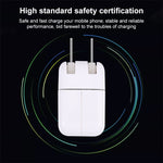 10W USB-Ladeadapter mit klappbarem Stecker, US-Stecker, US-Stecker