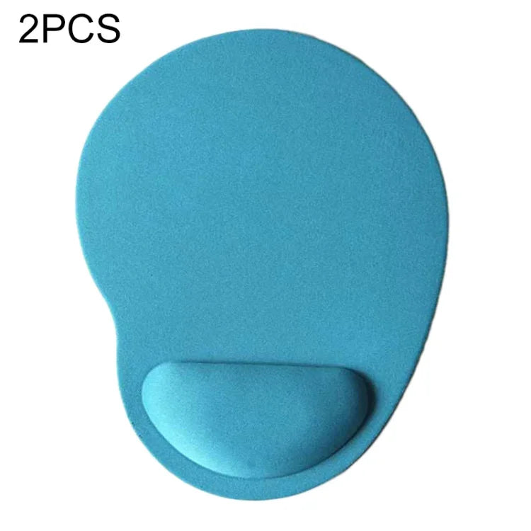 2 Stück Stoff-Gel-Handgelenkauflage für Mauspads, Stoffgel, Fußform, fußförmiges Stoffgel