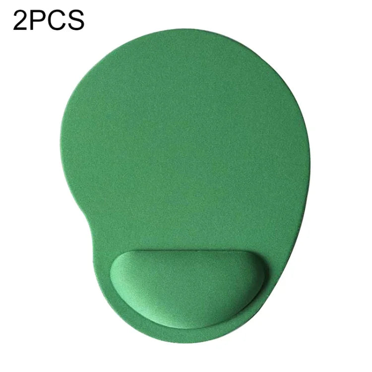 2 Stück Stoff-Gel-Handgelenkauflage für Mauspads, Stoffgel, Fußform, fußförmiges Stoffgel