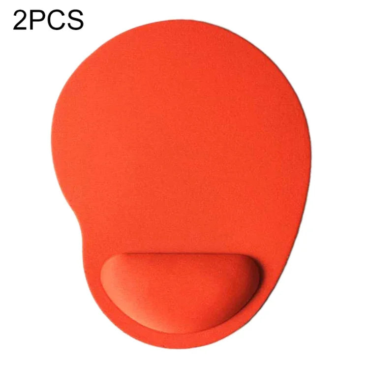 2 Stück Stoff-Gel-Handgelenkauflage für Mauspads, Stoffgel, Fußform, fußförmiges Stoffgel