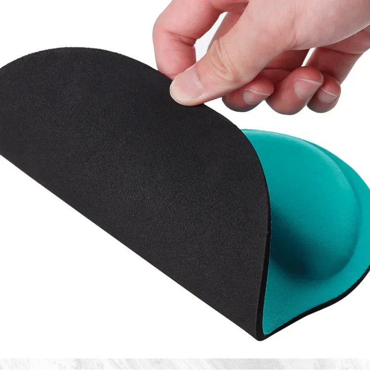 2 Stück Stoff-Gel-Handgelenkauflage für Mauspads, Stoffgel, Fußform, fußförmiges Stoffgel