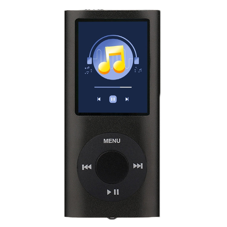 1,8 Zoll TFT-Bildschirm Metall MP4-Player mit TF-Kartensteckplatz, unterstützt Aufnahmegerät, UKW-Radio, E-Book und Kalender, MP4-Player