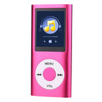 1,8 Zoll TFT-Bildschirm Metall MP4-Player mit TF-Kartensteckplatz, unterstützt Aufnahmegerät, UKW-Radio, E-Book und Kalender, MP4-Player