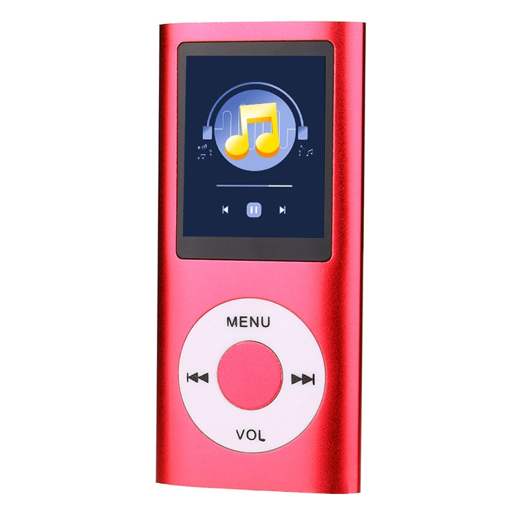 1,8 Zoll TFT-Bildschirm Metall MP4-Player mit TF-Kartensteckplatz, unterstützt Aufnahmegerät, UKW-Radio, E-Book und Kalender, MP4-Player