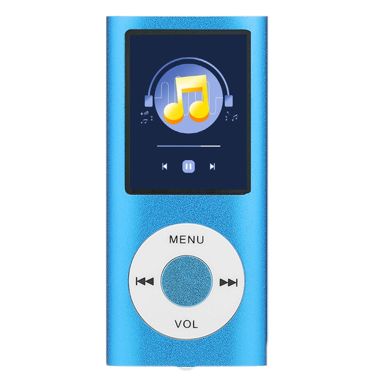 1,8 Zoll TFT-Bildschirm Metall MP4-Player mit TF-Kartensteckplatz, unterstützt Aufnahmegerät, UKW-Radio, E-Book und Kalender, MP4-Player