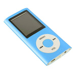 1,8 Zoll TFT-Bildschirm Metall MP4-Player mit TF-Kartensteckplatz, unterstützt Aufnahmegerät, UKW-Radio, E-Book und Kalender, MP4-Player