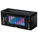 YM-339 2 x 5W Bluetooth-Lautsprecher mit LED-Lichtern, unterstützt TF-Karte