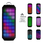 YM-339 2 x 5W Bluetooth-Lautsprecher mit LED-Lichtern, unterstützt TF-Karte