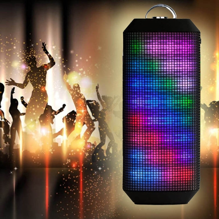 YM-339 2 x 5W Bluetooth-Lautsprecher mit LED-Lichtern, unterstützt TF-Karte