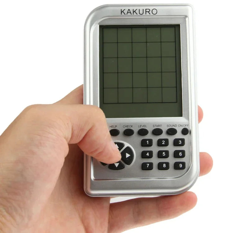 Elektronisches Kakuro-Spiel mit großem Bildschirm (5 x 5), Sudoku-Spielautomat „Neun Paläste“