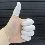 50 Stk./Beutel Latex Antistatische Fingerlinge, 2x6cm