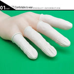 50 Stk./Beutel Latex Antistatische Fingerlinge, 2x6cm