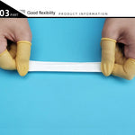 50 Stk./Beutel Latex Antistatische Fingerlinge, 2x6cm
