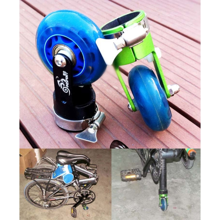 OQSPORT Klappbares Fahrrad Hilfsrad Verstärkungsrad
