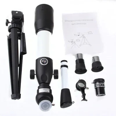 F350 x D70 Astronomische Teleskope (Auszugslänge: 500mm, Stativ-Auszugshöhe: 400mm), F350 x D70