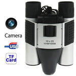 10x25mm 5-in-1 (Fernglaskamera + Videokamera + Digitalkamera + PC-Kamera + TF-Kartenleser) Digitalkamera-Fernglas, Sehfeld: 101m/1000m, Größe: 135 × 100 × 24mm, 10X25