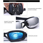 Professionelle Schwimmbrille, ZHANYA2588 (Pink), ZHANYA2588 (Schwarz), ZHANYA2588 (Blau)
