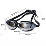 Professionelle Schwimmbrille, ZHANYA2588 (Pink), ZHANYA2588 (Schwarz), ZHANYA2588 (Blau)